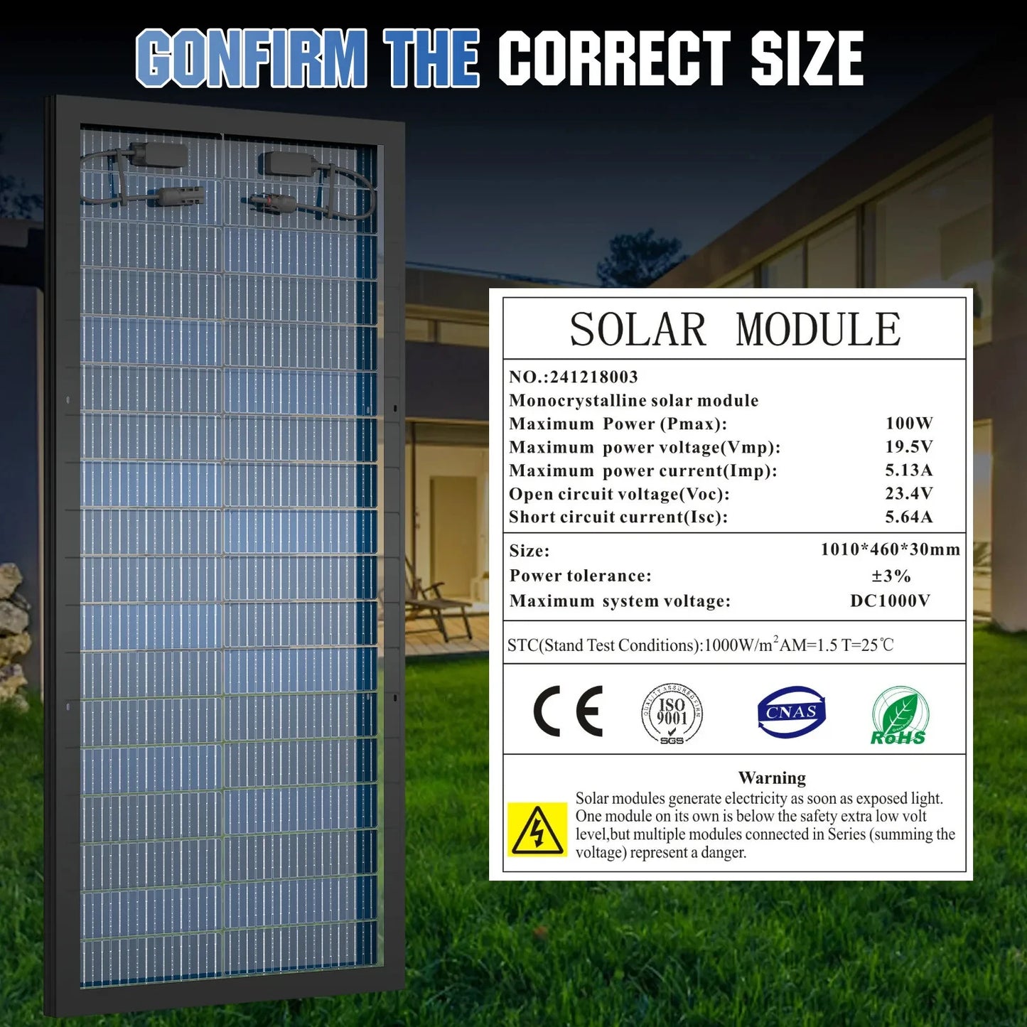 Panneaux solaires monocrystallins 400W RVPOZWER à double face, 25,5% rendement avec cellules 18BB pour toiture résidentielle - BLACKBEARD OUTDOOR INDUSTRIES