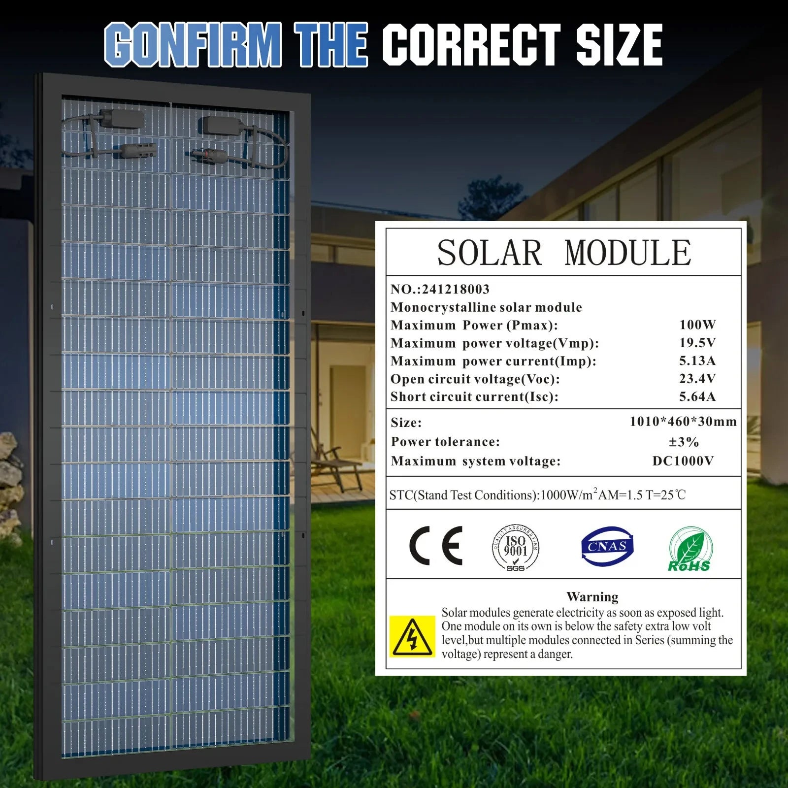 Panneaux solaires monocrystallins 400W RVPOZWER à double face, 25,5% rendement avec cellules 18BB pour toiture résidentielle - BLACKBEARD OUTDOOR INDUSTRIES