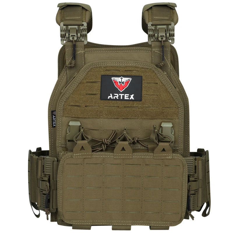 Porte plaque Artex 6094 1000D MOLLE combat vest - BLACKBEARD OUTDOOR INDUSTRIES