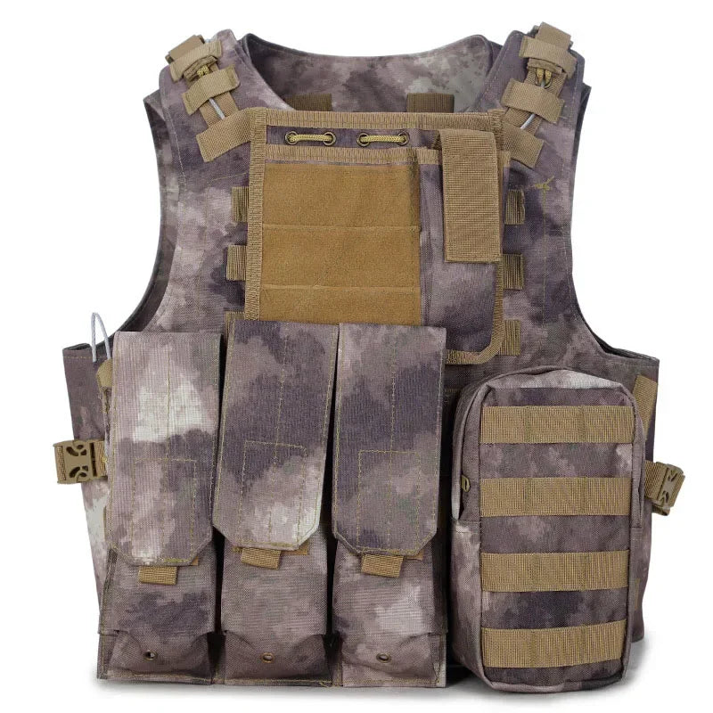 Gilet porte-plaques tactique MOLLE WOLF ENEMY