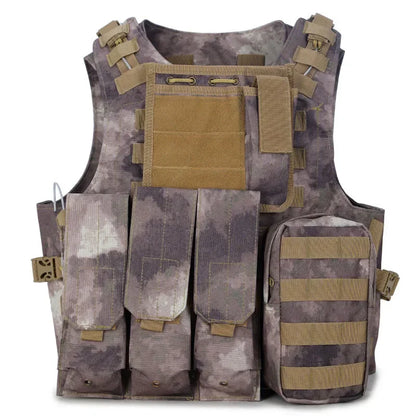 Gilet porte-plaques tactique MOLLE WOLF ENEMY