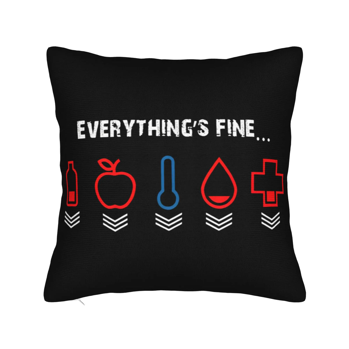 Housse de Coussin DayZ « One Bullet and a Dream » – Taie d’Oreiller Gaming Polyester Zippée | 30x30 à 50x50 cm | Cadeau Gamer