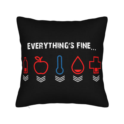 Housse de Coussin DayZ « One Bullet and a Dream » – Taie d’Oreiller Gaming Polyester Zippée | 30x30 à 50x50 cm | Cadeau Gamer