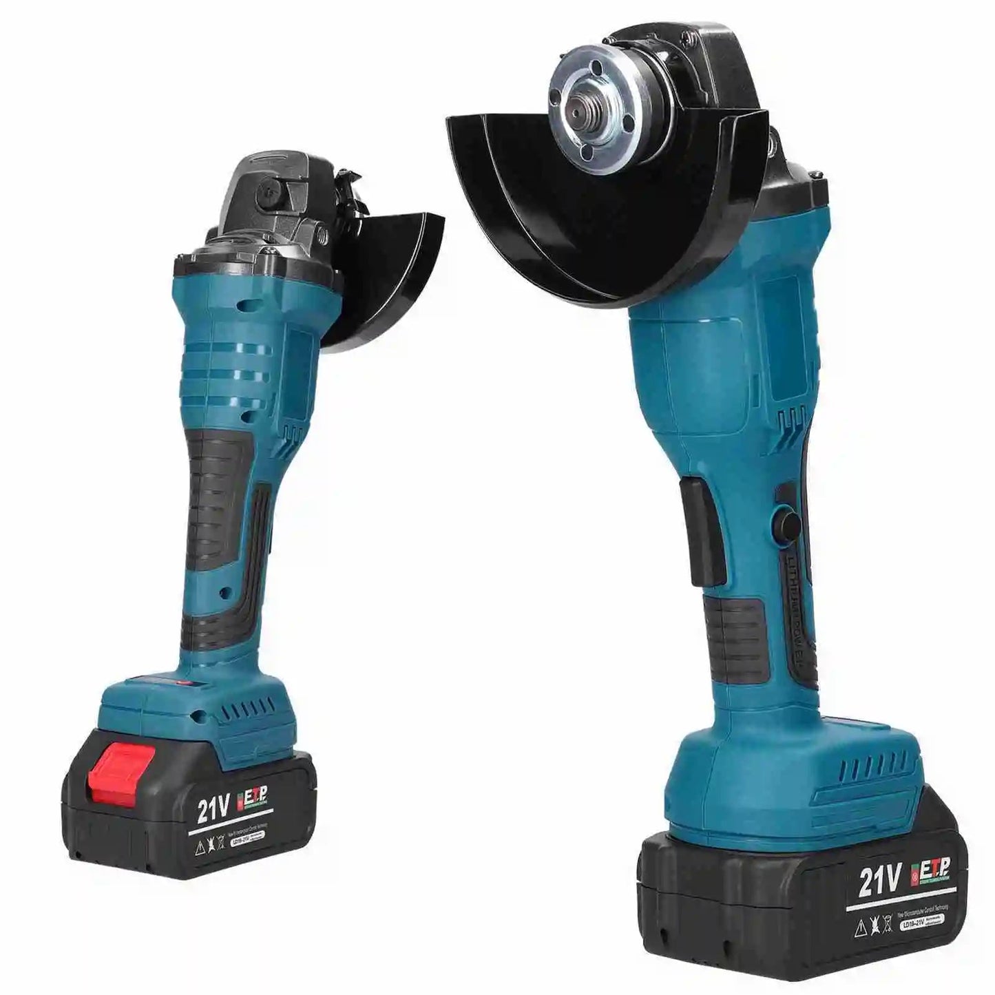 Meuleuse d'Angle Sans Fil 21V - Outil Professionnel avec 2 Batteries et Moteur brushless BLACKBEARD OUTDOOR INDUSTRIES