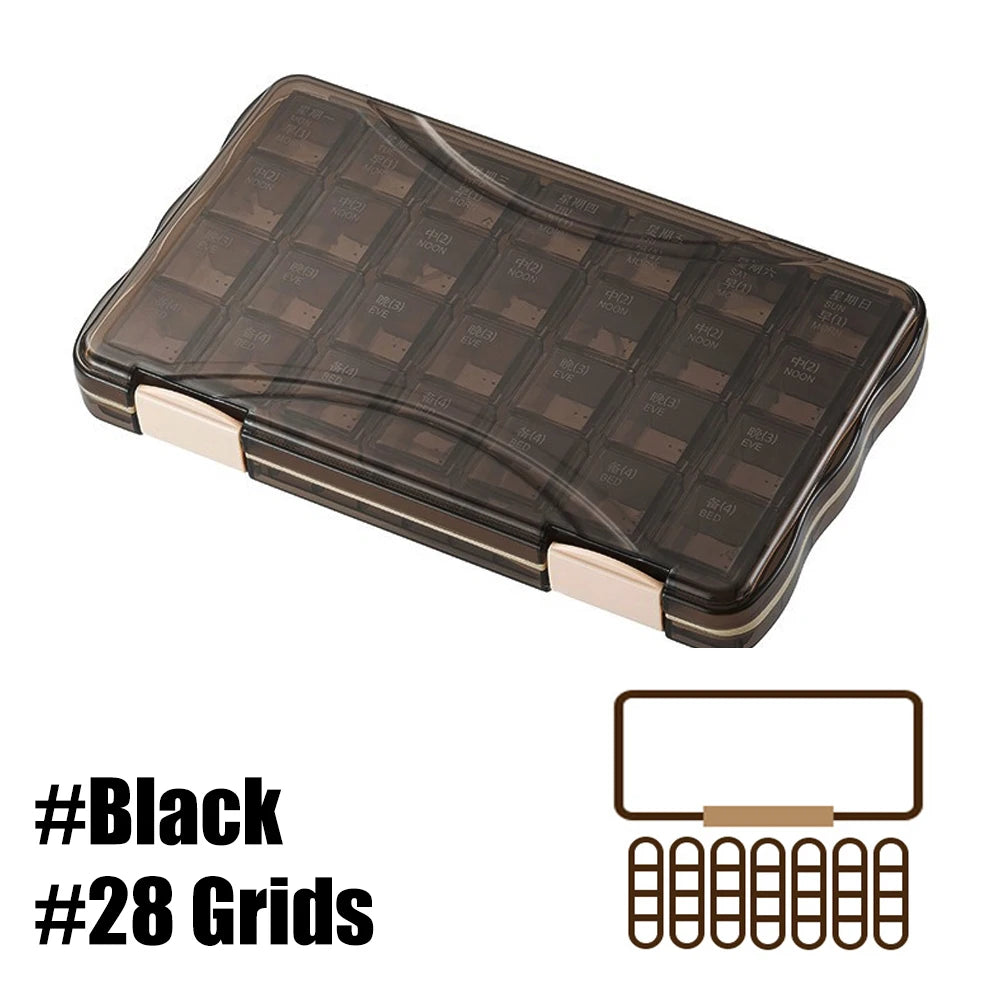 Pilulier Hebdomadaire 21/28 Cases Ma boutique