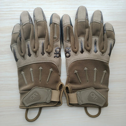 Gants tactiques unisexes outdoor – Noir et camouflage