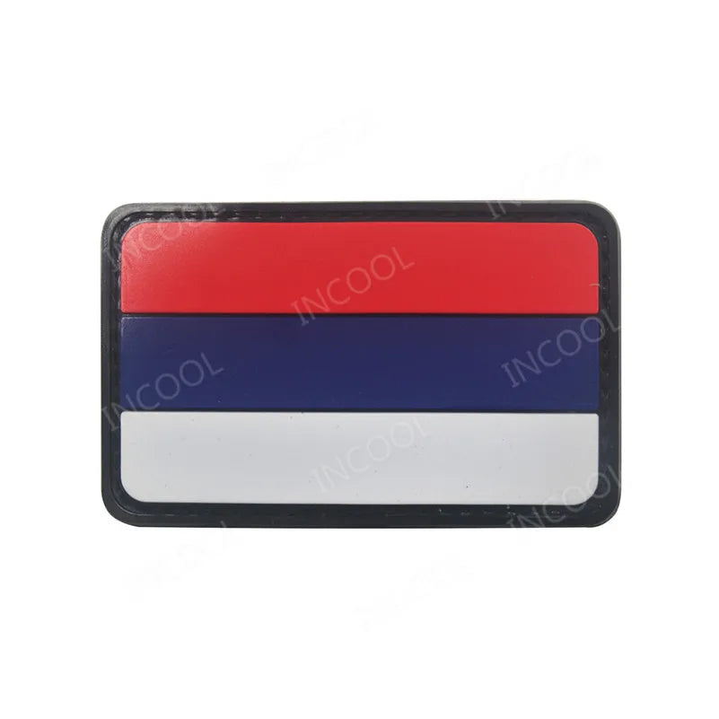 Patch Brodé Russie Soviétique – Bande Noire et Jaune Réfléchissante Infrarouge - BLACKBEARD OUTDOOR INDUSTRIES