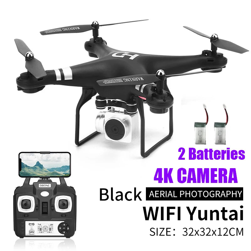 Drone Professionnel 4K WiFi – Quadcopter FPV Caméra HD - BLACKBEARD OUTDOOR INDUSTRIES