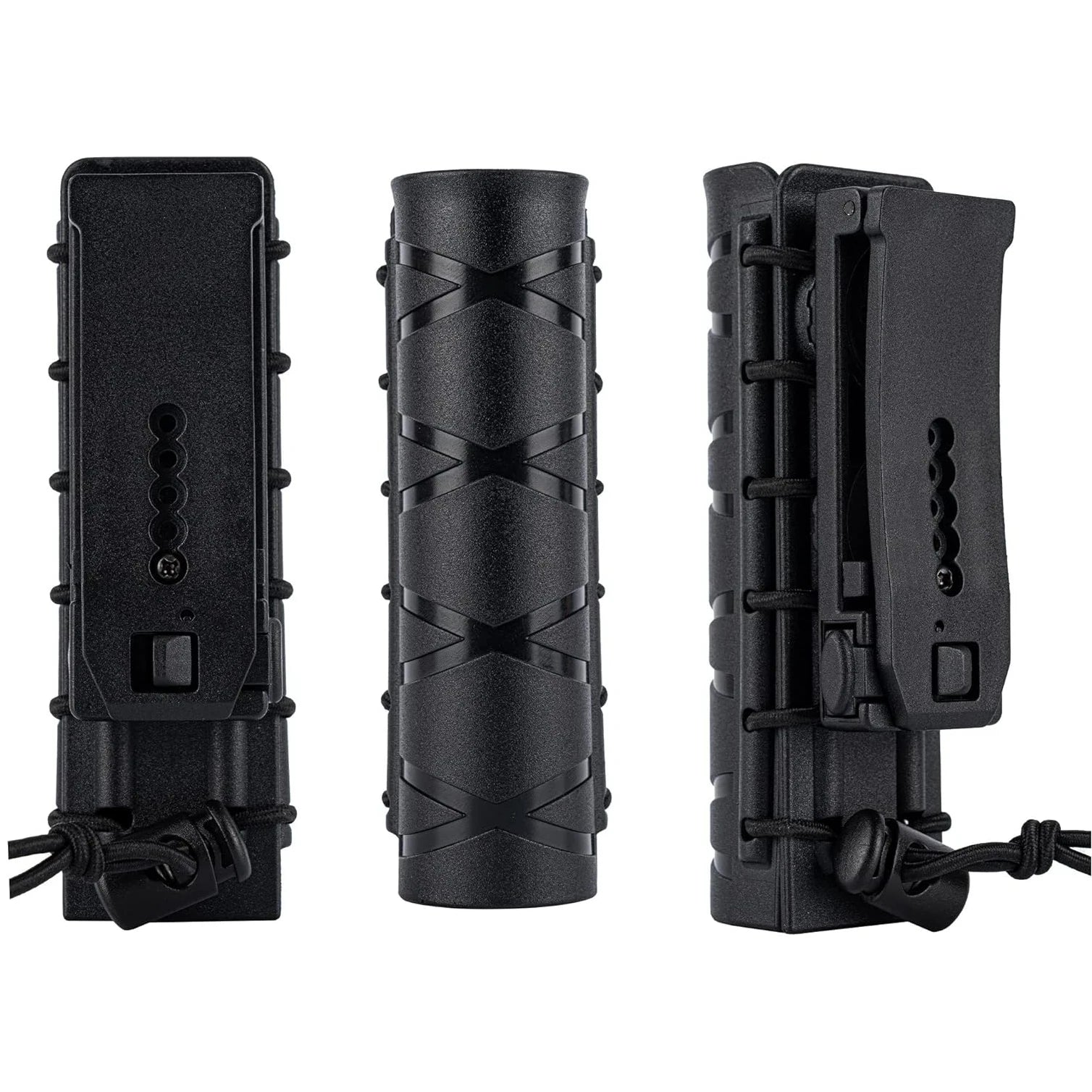 Support Tactique 360° pour Matraque – Pochette MOLLE Rotative pour Matraque Télescopique (16"-21"-26") – Étui en Nylon avec Clip de Ceinture BLACKBEARD OUTDOOR INDUSTRIES