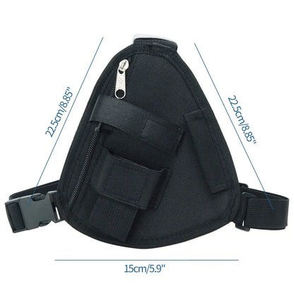 Gilet Tactique Poitrine Nylon – Holster Radio Baofeng BF-888S UV-5R | 4 Coloris | Mains Libres - BLACKBEARD OUTDOOR INDUSTRIES