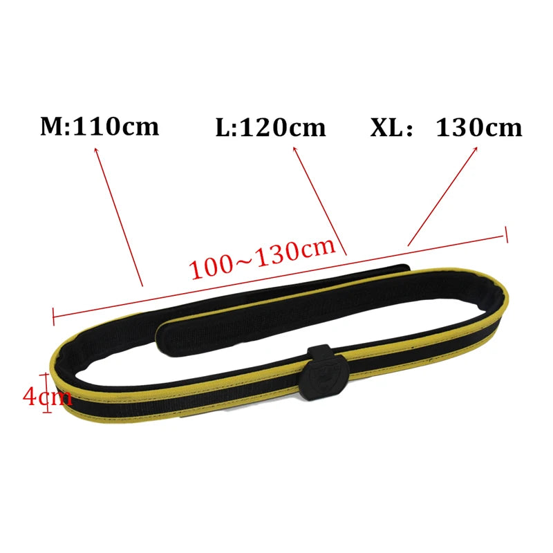 Ceinture Tactique IPSC Double Couche – Holster & Porte-Chargeur Inclus