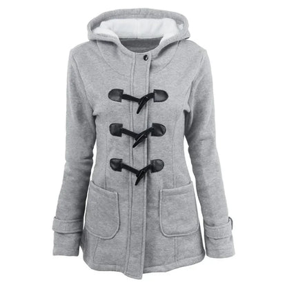 Veste femme à capuche zippée avec poches, du S au 5XL