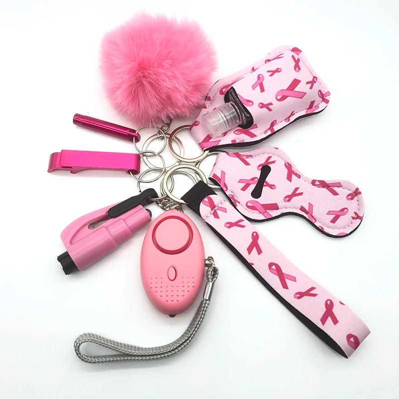 Porte-clés de survie pour femme, modèles au choix
