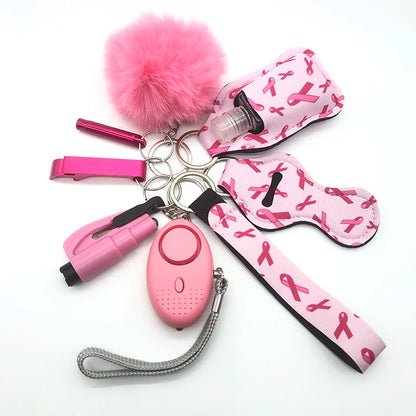 Porte-clés de survie pour femme, modèles au choix