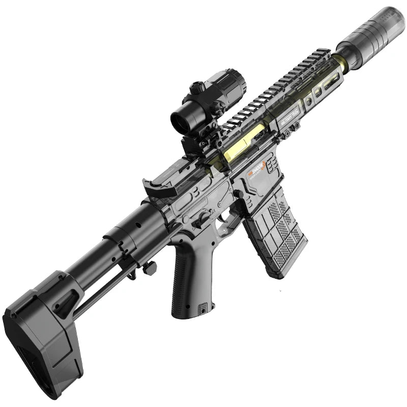 Pistolet à eau électrique SLR – Réservoir dorsal et 2 modes de tir