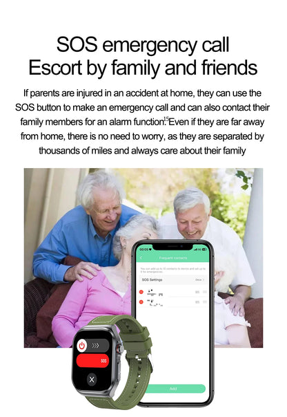 LIGE ET585 – Montre Connectée AMOLED Homme & Femme - BLACKBEARD OUTDOOR INDUSTRIES