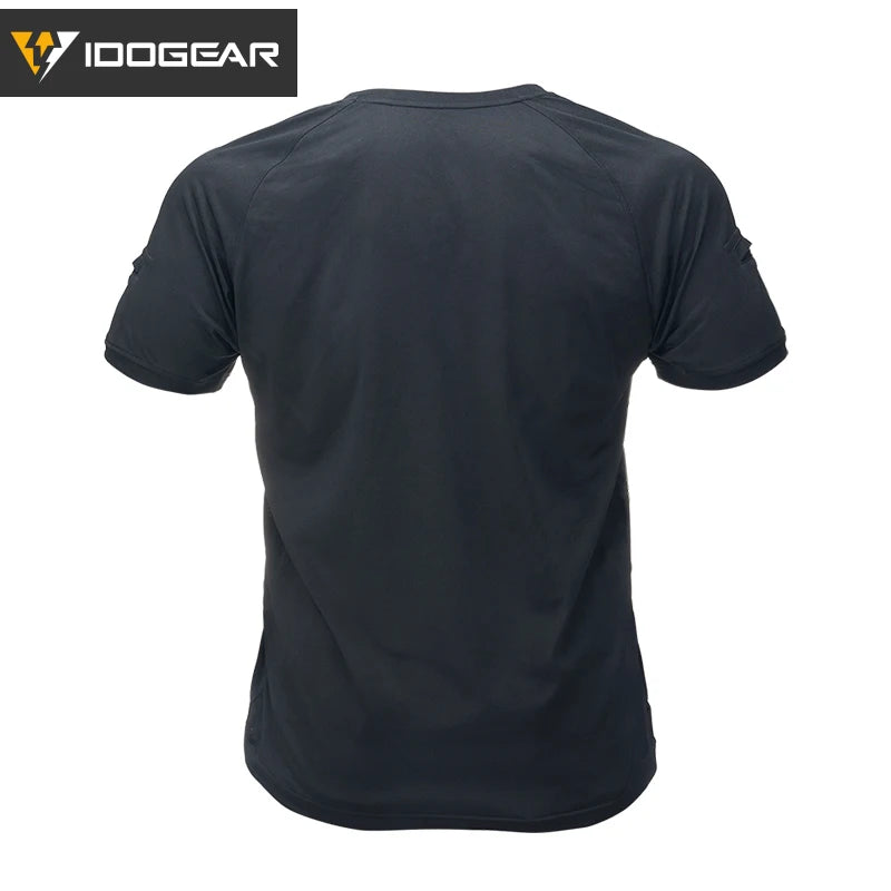 T-shirt tactique IDOGEAR respirant été sport quick dry - BLACKBEARD OUTDOOR INDUSTRIES