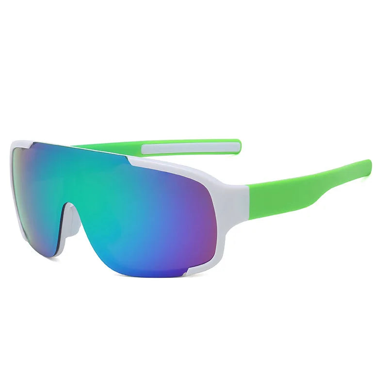 Lunettes de Cyclisme Style Y2K – Verres Miroir Coupe-Vent | Homme & Femme