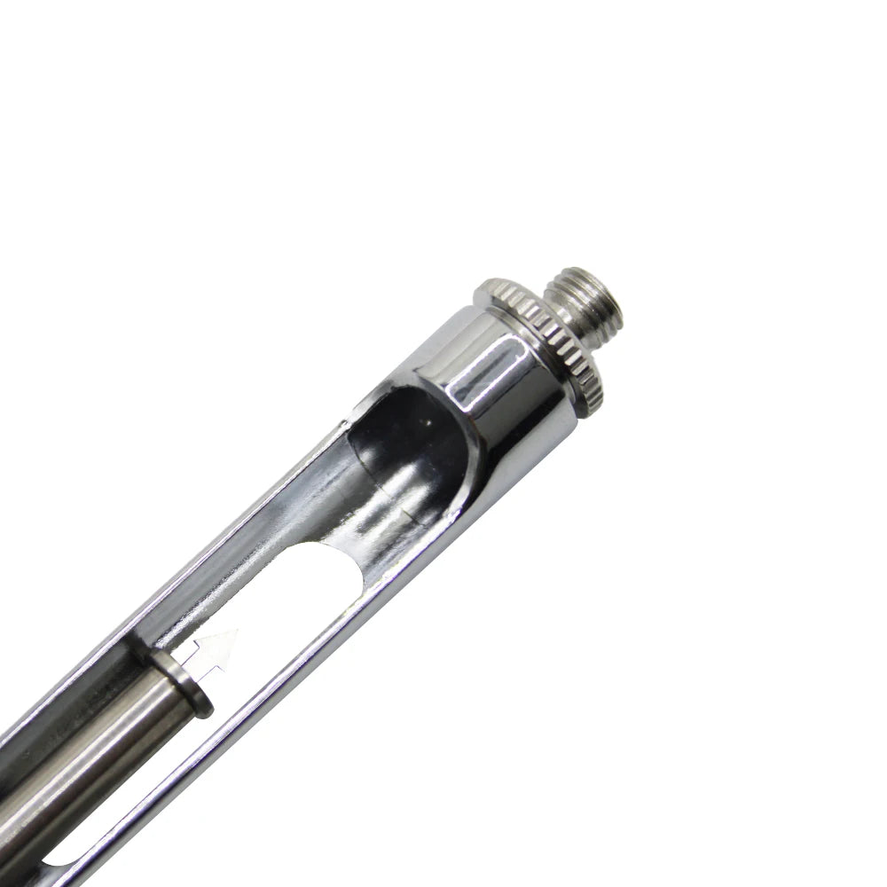 Seringue Dentaire Aspirante Acier Inoxydable avec Tête – Instrument Chirurgical Dentiste – Pointe Crochet ou Pointe Affûtée – Certifié CE