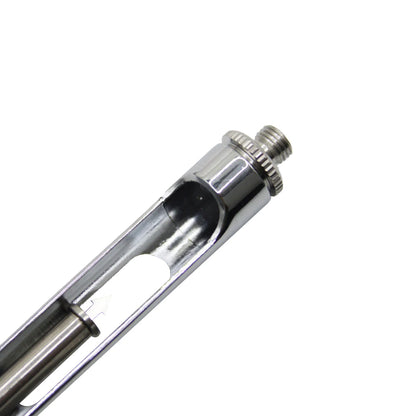Seringue Dentaire Aspirante Acier Inoxydable avec Tête – Instrument Chirurgical Dentiste – Pointe Crochet ou Pointe Affûtée – Certifié CE