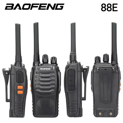 Pack 4 Talkies-Walkies PMR Sans Licence – Rechargeable USB, Expédié de France