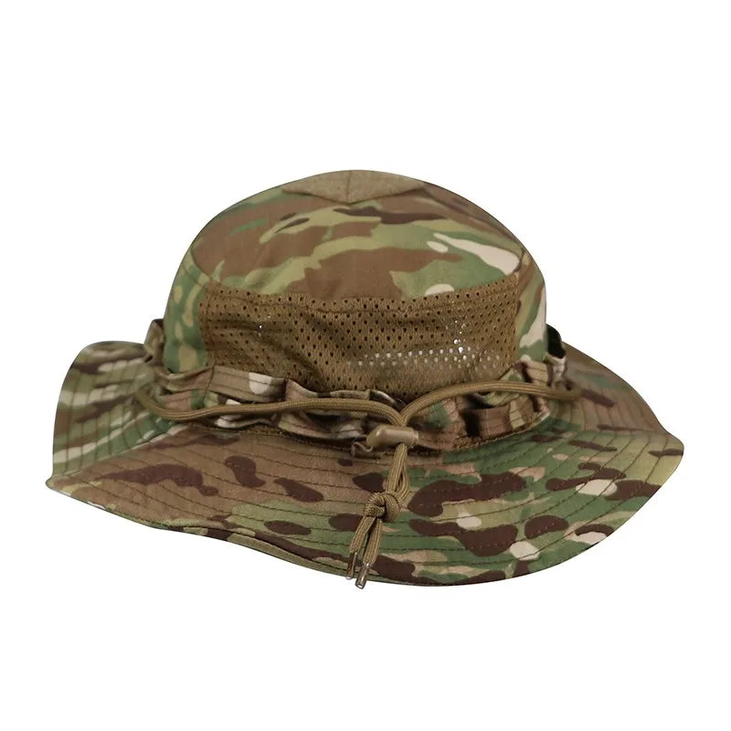 Chapeau Tactique Camo Unisexe – Casquette de Pêche, Randonnée et Soleil - BLACKBEARD OUTDOOR INDUSTRIES