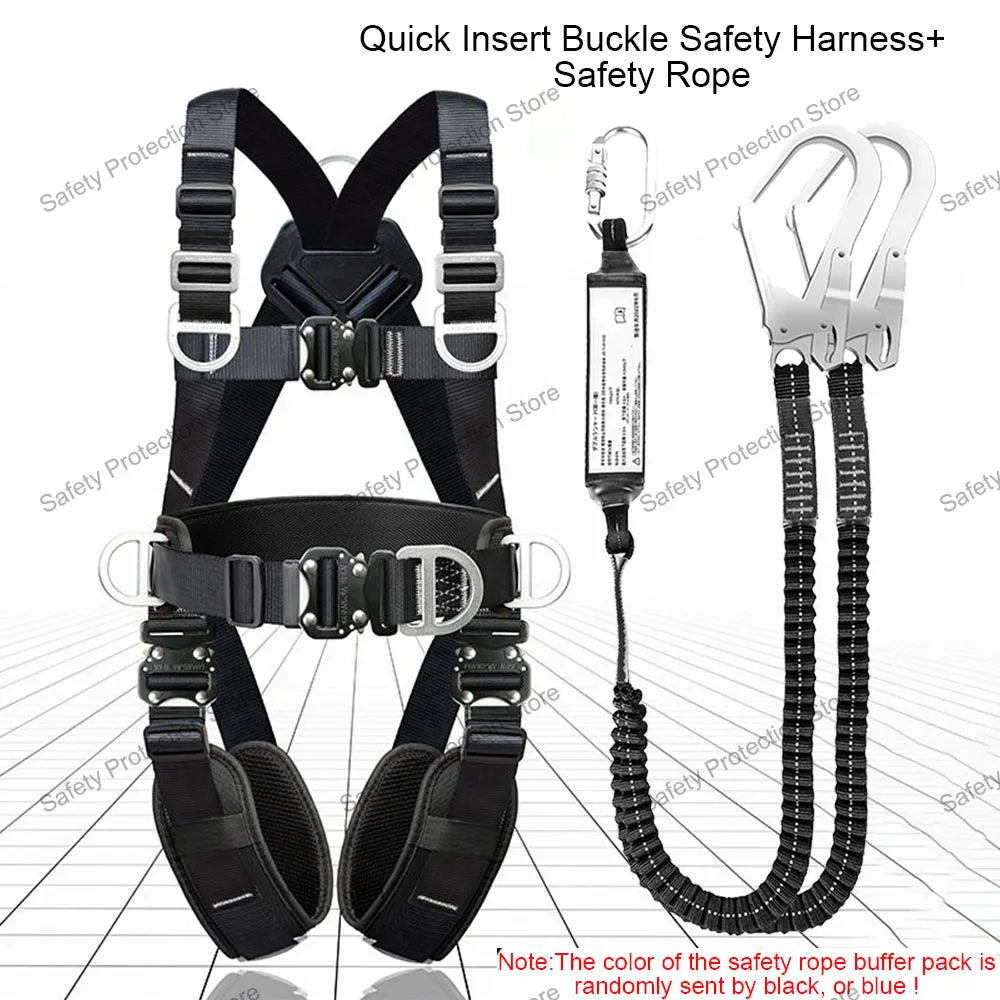 Harnais de Sécurité Intégral pour Travail en Hauteur – Ceinture de Sécurité 5 Points - BLACKBEARD OUTDOOR INDUSTRIES