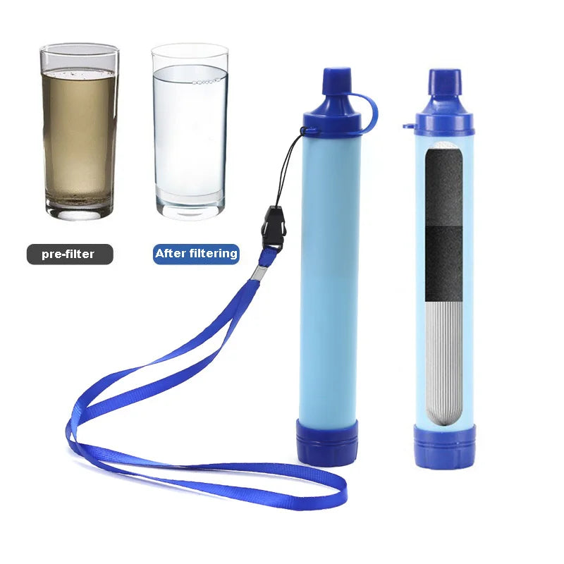 Filtre à Eau Portable Survie – Paille Purificateur 4 Étapes 0,01 Micron UPF - BLACKBEARD OUTDOOR INDUSTRIES