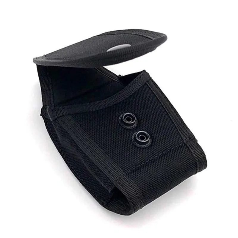 Pochette Porte-Menottes Universelle Nylon – Ceinture Ouverte, Compatible MOLLE | Forces de l’Ordre, Airsoft | 3 Styles - BLACKBEARD OUTDOOR INDUSTRIES
