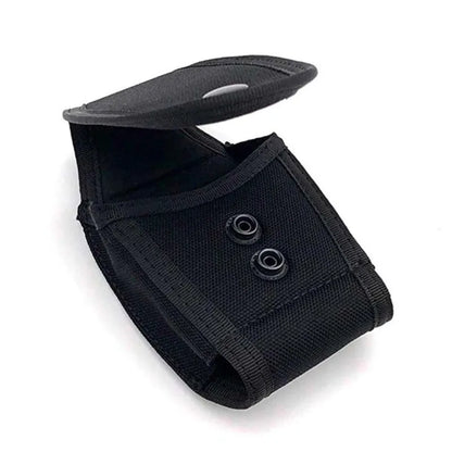 Pochette Porte-Menottes Universelle Nylon – Ceinture Ouverte, Compatible MOLLE | Forces de l’Ordre, Airsoft | 3 Styles - BLACKBEARD OUTDOOR INDUSTRIES