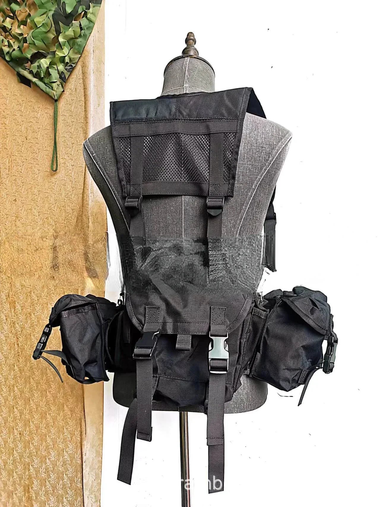 Gilet tactique SMERSH respirant ajustable nylon MOLLE