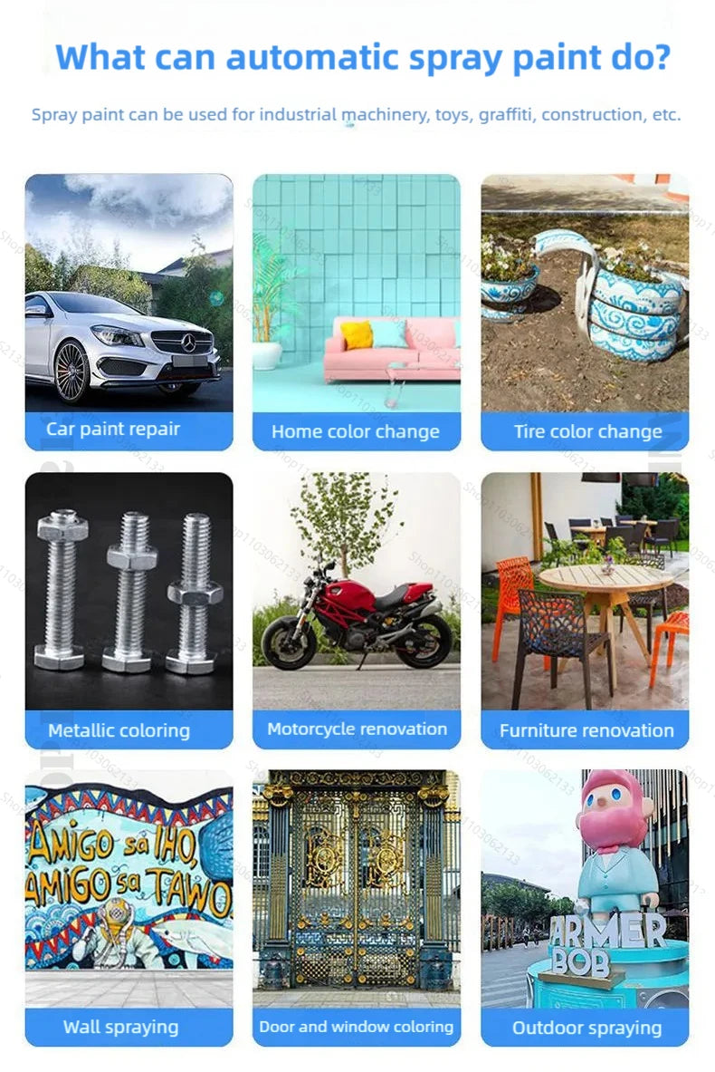 Lot de 2 Bombes de Peinture en Spray 450 ml – Multi-surfaces - BLACKBEARD OUTDOOR INDUSTRIES