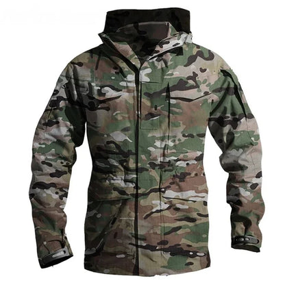 Veste Militaire Homme M65 – Tactique & Résistante | Coupe-Vent Imperméable avec Capuche – Style US/UK Army - BLACKBEARD OUTDOOR INDUSTRIES