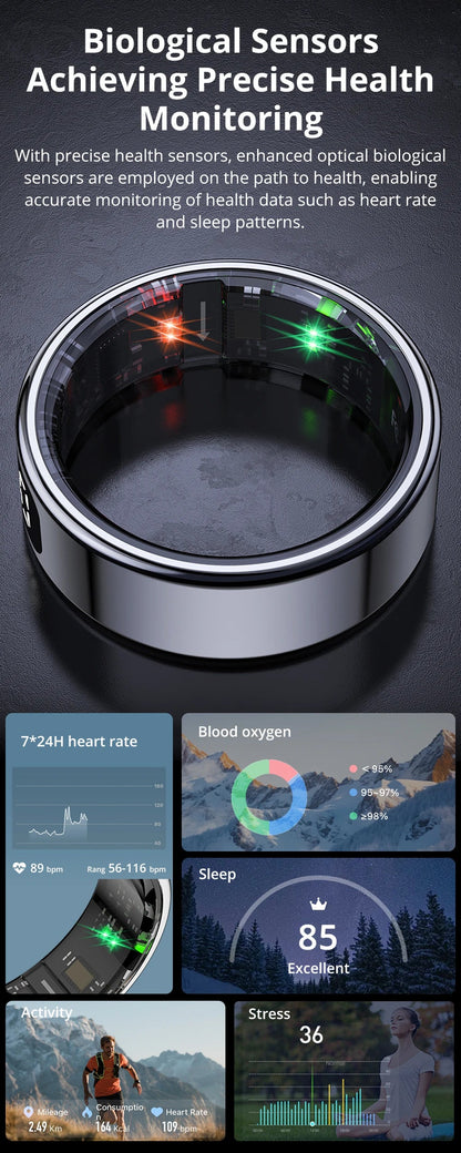 COLMI R12 Smart Ring – Suivi de Santé Innovant et Design Élégant BLACKBEARD OUTDOOR INDUSTRIES