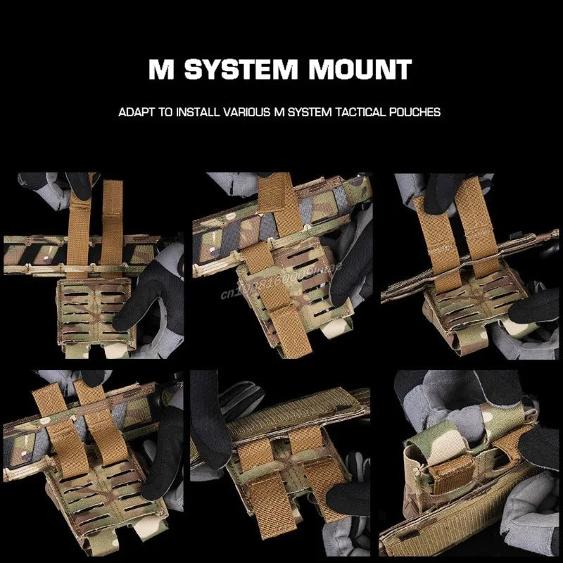 Ceinture Tactique Magnétique EDC - Ceinture de Combat à Libération Rapide pour Airsoft, CCW, Chasse et Utilisation Extérieure BLACKBEARD OUTDOOR INDUSTRIES