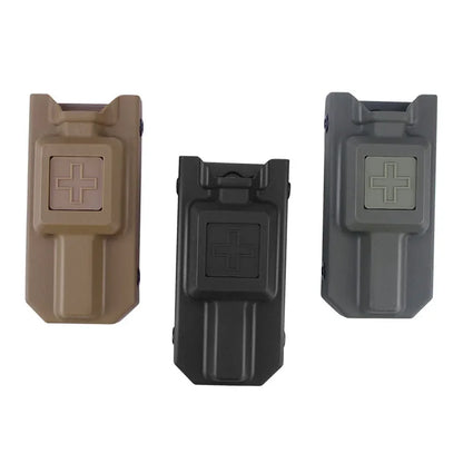 EDC Molle Tourniquet Holder Box – Boîte de Rangement Multifonction avec Système MOLLE | Option avec Garrot d’Urgence - BLACKBEARD OUTDOOR INDUSTRIES