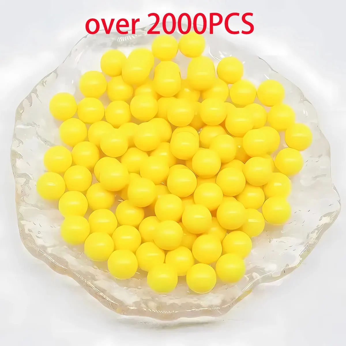 100/500/1000/2000 PCS Standard 6MM Paintball Locke G18 Pull Box Toy Gun Security Plastic Ball BB Shotgun Pistol Sniper Bullet - BLACKBEARD OUTDOOR INDUSTRIES