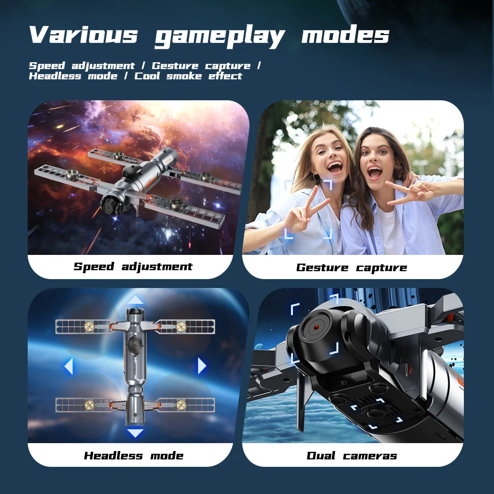 Drone AE22 Brushless 4K/8K – Écran 4,3" | GPS, Évitement d'obstacles, FPV WiFi 5G, Pliable