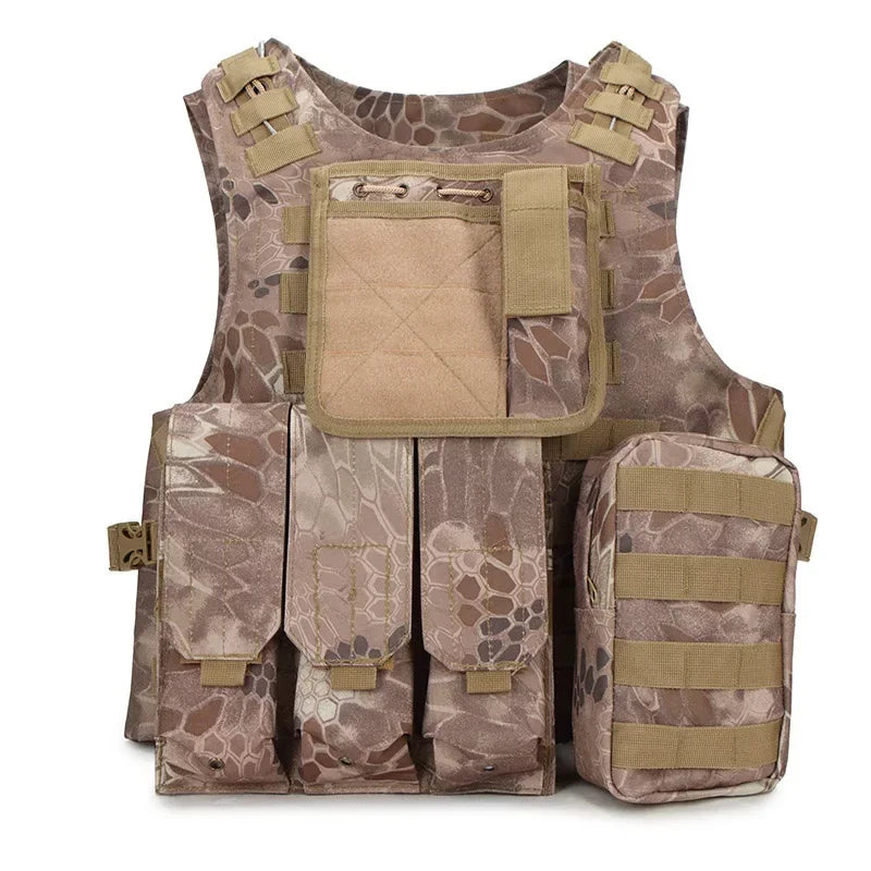 Gilet porte-plaques tactique MOLLE WOLF ENEMY