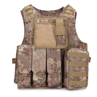 Gilet porte-plaques tactique MOLLE WOLF ENEMY