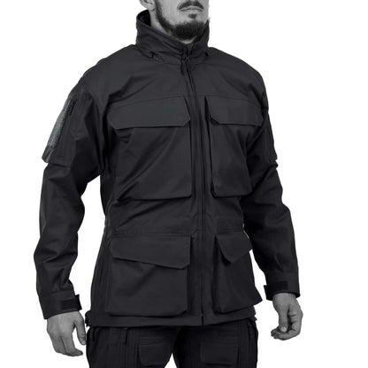 M2 Tactical Windbreaker Jacket – Veste de Travail Camouflée Imperméable à Capuche pour Randonnée, Sports et Activités en Extérieur BLACKBEARD OUTDOOR INDUSTRIES
