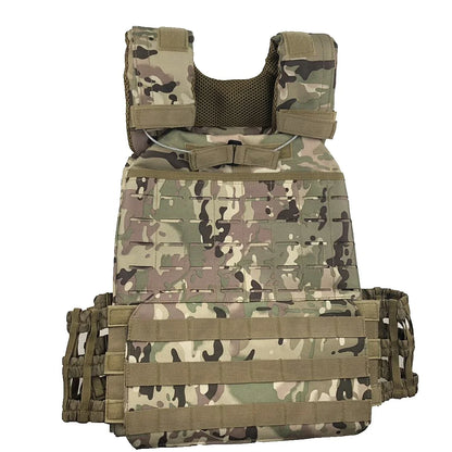 Porte plaque tactique leger MOLLE ajustable outdoor airsoft - BLACKBEARD OUTDOOR INDUSTRIES