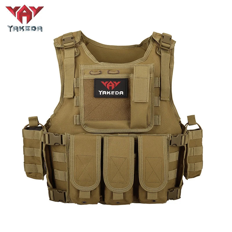 gilet tactique yakeda coyote