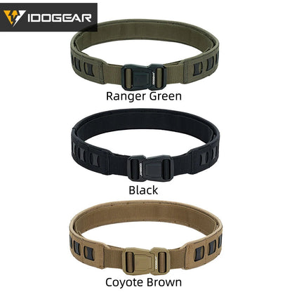 Ceinture Tactique IDOGEAR Quick Release MOLLE – Ceinture de Service Légère Ma boutique