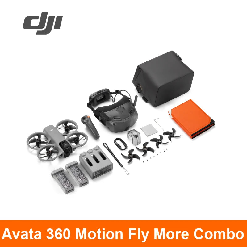 DJI Avata 360 – Drone FPV Panoramique 8K/60fps | Capteur 1" | Portée 20 km - BLACKBEARD OUTDOOR INDUSTRIES