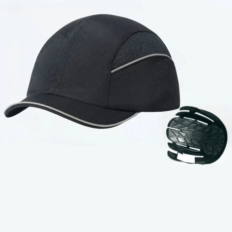 Casquette de Sécurité Baseball EN812 – Protection Antistatique FR/ESD, Légère, pour Électriciens et Travailleurs Industriels