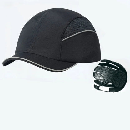 Casquette de Sécurité Baseball EN812 – Protection Antistatique FR/ESD, Légère, pour Électriciens et Travailleurs Industriels
