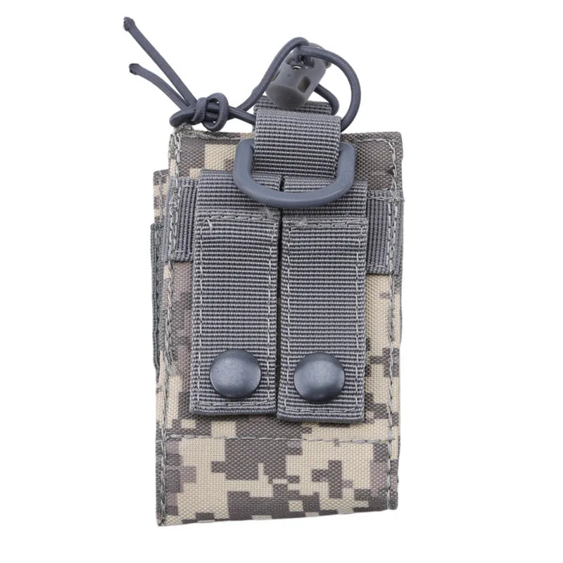 Pochette Tactique Radio / Talkie-Walkie MOLLE – Étui Nylon Résistant pour Chasse, Airsoft, Randonnée - BLACKBEARD OUTDOOR INDUSTRIES