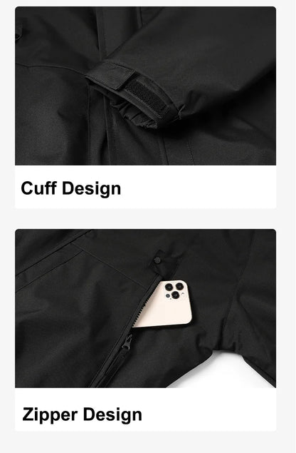 Veste Imperméable Unisexe CHRLCK – Coupe-Vent Respirante et Séchage Rapide pour Randonnée, Pêche et Camping - BLACKBEARD OUTDOOR INDUSTRIES