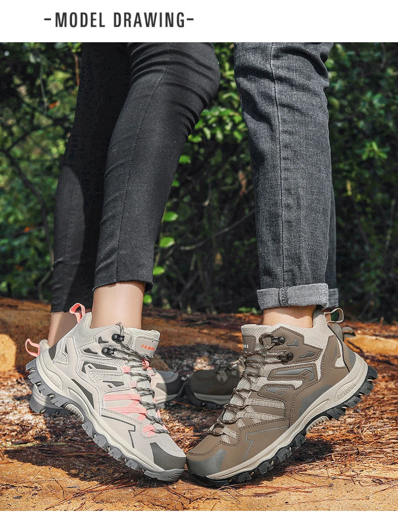 Chaussures de Randonnée Unisexe Antidérapantes Hautes - BLACKBEARD OUTDOOR INDUSTRIES